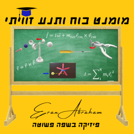שיעור מומנט כוח ותנע זוויתי עריכה בקאנווה